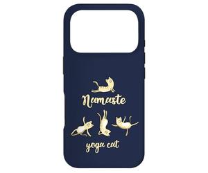 Yoga Karma Cat Namaste Om méditation Sport Coque pour iPhone 17 Pro