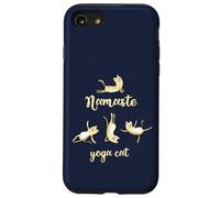 Yoga Karma Cat Namaste Om méditation Sport Coque pour iPhone SE (2020) / 7/8