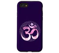 Yoga Karma Namaste Om Méditation Symbole Rose Lol Coque pour iPhone SE (2020) / 7/8