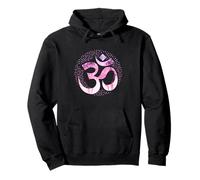 Yoga Karma Namaste Om Méditation Symbole Rose Lol Sweat à Capuche