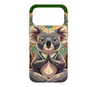 Yoga Koala Ours en Tant Que Professeur de Yoga Guru méditation dans Le siège du Lotus Coque pour iPhone 17 Pro Max