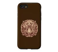 Yoga Koala Ours en Tant Que Professeur de Yoga Guru méditation dans Le siège du Lotus Coque pour iPhone SE (2020) / 7/8