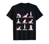 Yoga Licorne Pose Drôle Licornes Position T-Shirt