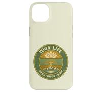 Yoga Life Mind Body Soul Vintage Retro Cadeau pour Yogis Coque pour iPhone 14 Plus