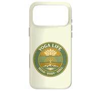 Yoga Life Mind Body Soul Vintage Retro Cadeau pour Yogis Coque pour iPhone 17 Pro Max