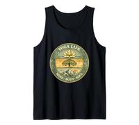Yoga Life Mindfulness Body Soul Vintage Retro Cadeau pour Yogis Débardeur
