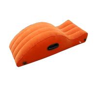 Yoga Lounge Chaise Inflatable - Yoga Chair Lounge | Portable Inflatable Flocked Recliner | Practice Couch for Pilates | Inflatâble Yôga Training Lounger | Foldable Pilates Exercise Support Sofa