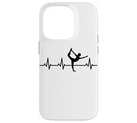 Yoga Lover ECG Heartline Ayurveda Coque pour iPhone 14 Pro