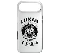 Yoga Lunaire Astronaute Croissant de Lune Science Espace Méditation Coque pour iPhone Air