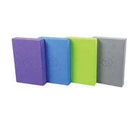 Yoga-Mad Hi Density Foam Yoga Block, Purple