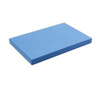 Yoga-Mad Half Yoga Block-EVA Foam Bloc Mixte, Bleu, 305 x 205 x 25 mm