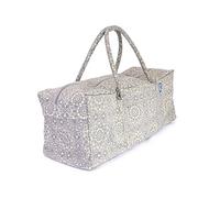 Yoga-Mad Sac de kit complet pour yoga et pilates à impression complète Mandala, unisexe avec fermeture éclair complète, convient à la plupart des tapis flexibles, blocs de yoga, coussins et vêtements