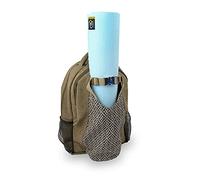 Yoga-Mad Yoga Mat Bag Backpack | Cotton Outer Rucksack | Ideal Yoga Mat Carrier for Commuters and General Travel | Various Storage Compartments Yoga Mat Not Included