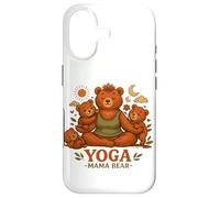 Yoga Mama Bear Cadeau Amusant pour Mamans Mindfulness Wellness Coque pour iPhone 17