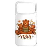 Yoga Mama Bear Cadeau Amusant pour Mamans Mindfulness Wellness Coque pour iPhone 17 Pro Max