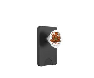 Yoga Mama Bear Cadeau Amusant pour Mamans Mindfulness Wellness PopSockets PopWallet pour MagSafe