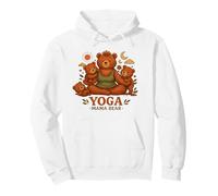 Yoga Mama Bear Cadeau Amusant pour Mamans Mindfulness Wellness Sweat à Capuche