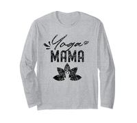 Yoga Mama Hobby Mère Maman Maman Fête des Mères Manche Longue