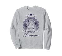 Yoga Meditation avec Phases de la Lune et Here for The Savasana Sweatshirt