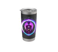 Yoga Méditation Kundalini Chakra Énergie Gobelet isotherme en acier inoxydable double paroi