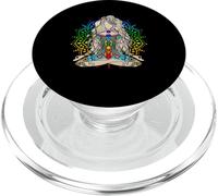 Yoga Méditation Spirituel Corps Energie Chakra Bouddha PopSockets PopGrip pour MagSafe