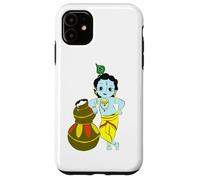 Yoga Méditation Spirituelle Dieu Hindou Krishna Coque pour iPhone 11