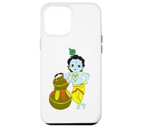 Yoga Méditation Spirituelle Dieu Hindou Krishna Coque pour iPhone 12 Pro Max