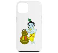 Yoga Méditation Spirituelle Dieu Hindou Krishna Coque pour iPhone 13