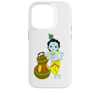 Yoga Méditation Spirituelle Dieu Hindou Krishna Coque pour iPhone 14 Pro
