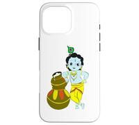 Yoga Méditation Spirituelle Dieu Hindou Krishna Coque pour iPhone 16 Pro Max