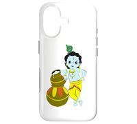 Yoga Méditation Spirituelle Dieu Hindou Krishna Coque pour iPhone 17