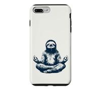 Yoga Paresseux Méditer Namaste Relaxation Profonde Coque pour iPhone 7 Plus/8 Plus