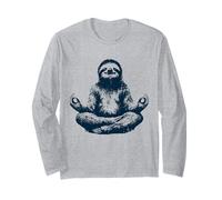 Yoga Paresseux Méditer Namaste Relaxation Profonde Manche Longue