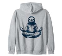 Yoga Paresseux Méditer Namaste Relaxation Profonde Sweat à Capuche