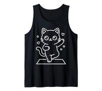 Yoga Pilates avec Un Chat Mignon Débardeur