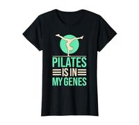 Yoga Pilates is in My Genes Funny Yoga T-Shirt
