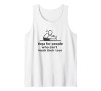 Yoga pour Les Personnes Qui ne Peuvent Pas Toucher Leurs Orteils drôle Débardeur