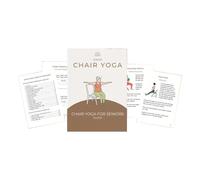 Yoga pour personnes âgées | Guide d'exercices de yoga sur chaise, livre d'exercices de fitness sain pour améliorer l'équilibre, la construction de la perte de poids, pour les débutants, les seniors