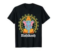 Yoga Retreat Éléphant mignon Voyage en Inde Rishikesh T-Shirt
