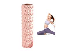 Yoga Roller Foam - Rouleaux en mousse texturée, rouleau de mousse de voyage | Rouleau de mousse lisse, rouleau de mousse à point de déclenchement, rouleau de mousse multifonctionnel, rouleau de mousse