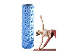 Yoga Roller Mousse - Rouleau Mousse pour Tissus Profonds, Masseur | Libération des Points de déclenchement, Rouleau texturé et creux, Améliore la Mobilité Musculaire et Flexibi