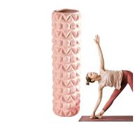 Yoga Roller Mousse - Rouleau Mousse pour Tissus Profonds, Masseur | Libération des Points de déclenchement, Rouleau texturé et creux, Améliore la Mobilité Musculaire et Flexibi