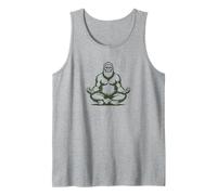 Yoga Squatch Minimalist Mindfulness Bigfoot Sasquatch Débardeur