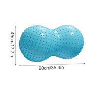 Yoga Stability Ball - Groundnut Shape Balls, Exercise Ball Pregnancy Birthing, Stability Peanut Exercise Trainer | Balls For Workout Routines, Home Fitness, Pregnancy Exercisee, Women’s Training