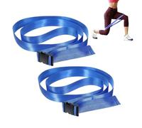 Yoga Strap - Manual Traction Yoga Stretching Belt, 2 Pieces Straps For Stretchingg, Adjustable Exercise Equipment, Exercise Bands With Buckle For Home Gym Travel Outdoor Training