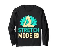 Yoga Stretch Mode on Funny Yoga Manche Longue