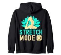Yoga Stretch Mode on Funny Yoga Sweat à Capuche