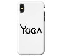 Yoga Stretch/Power Yoga Pose/Yoga Nidra Meditation Yoga Coque pour iPhone X/XS