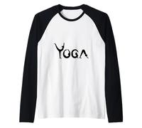 Yoga Stretch/Power Yoga Pose/Yoga Nidra Meditation Yoga Manche Raglan