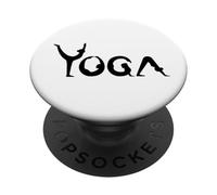 Yoga Stretch/Power Yoga Pose/Yoga Nidra Meditation Yoga PopSockets PopGrip Adhésif